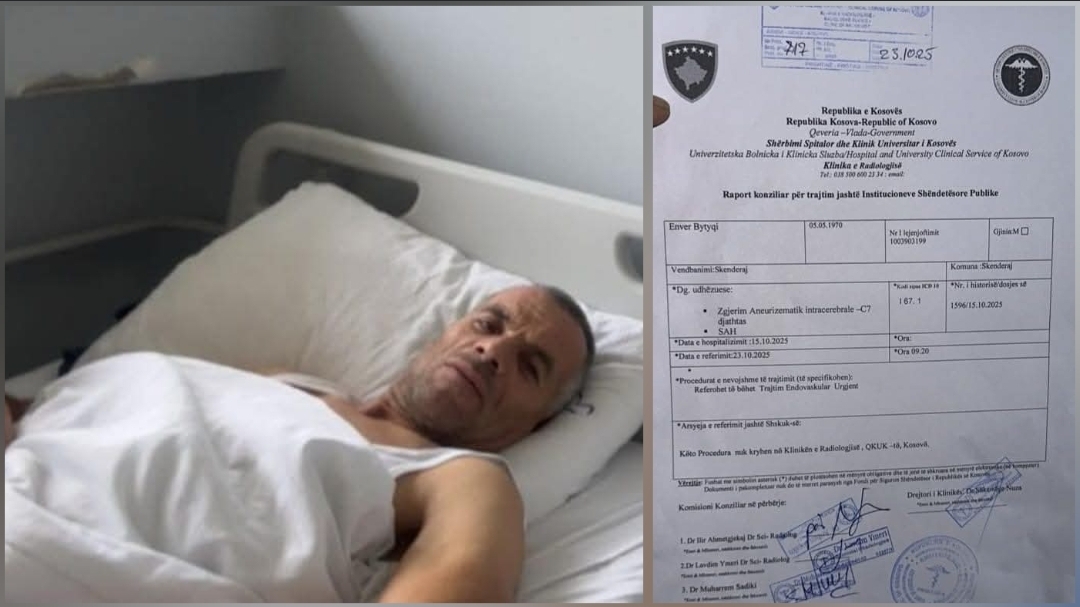 Enver Bytyqi nga Skenderaj ka nevojë për ndihmën tonë   çdo kontribut mund t i shpëtojë jetën
